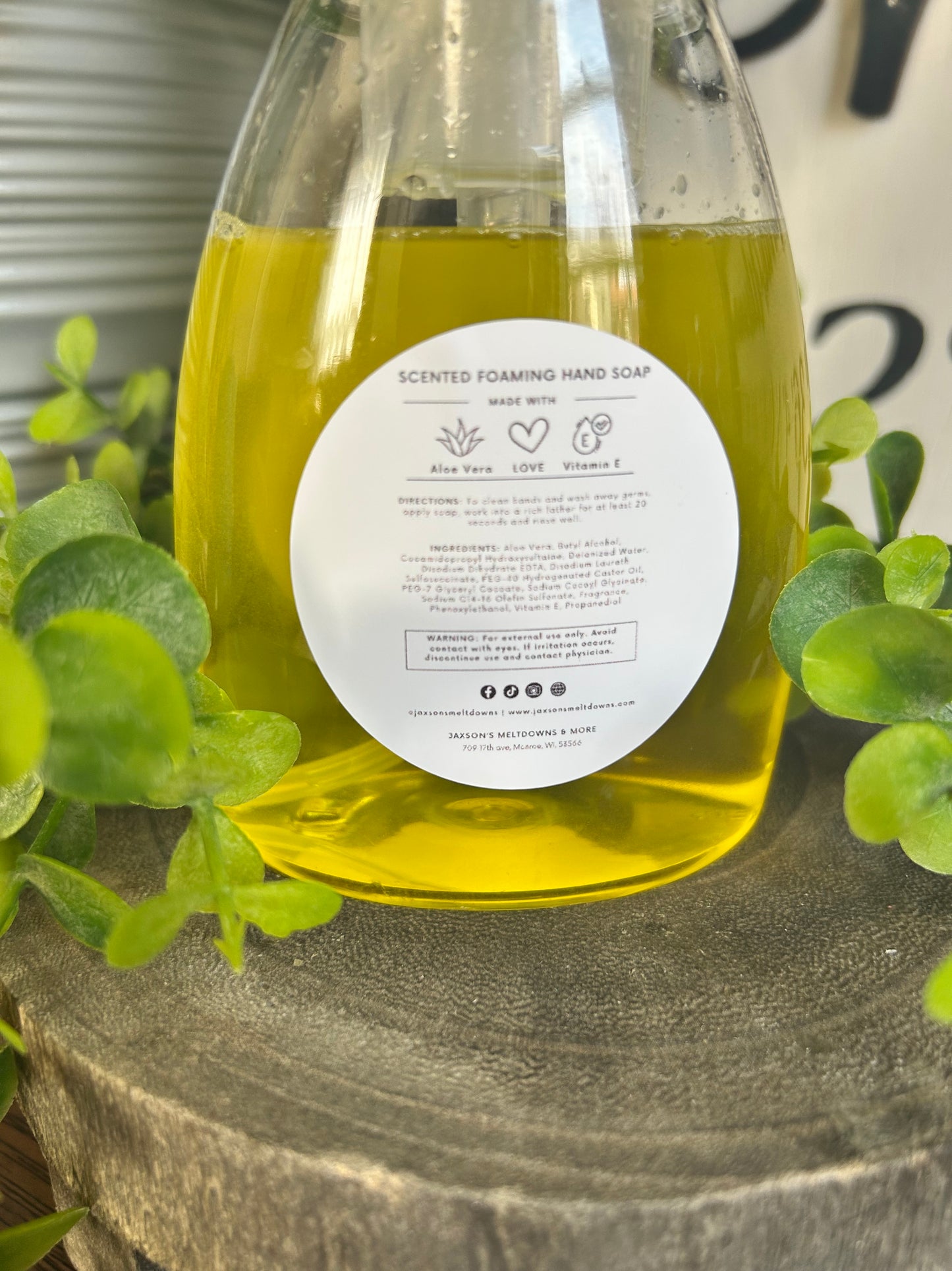 Kitchen Lemon Foaming Hand Soap