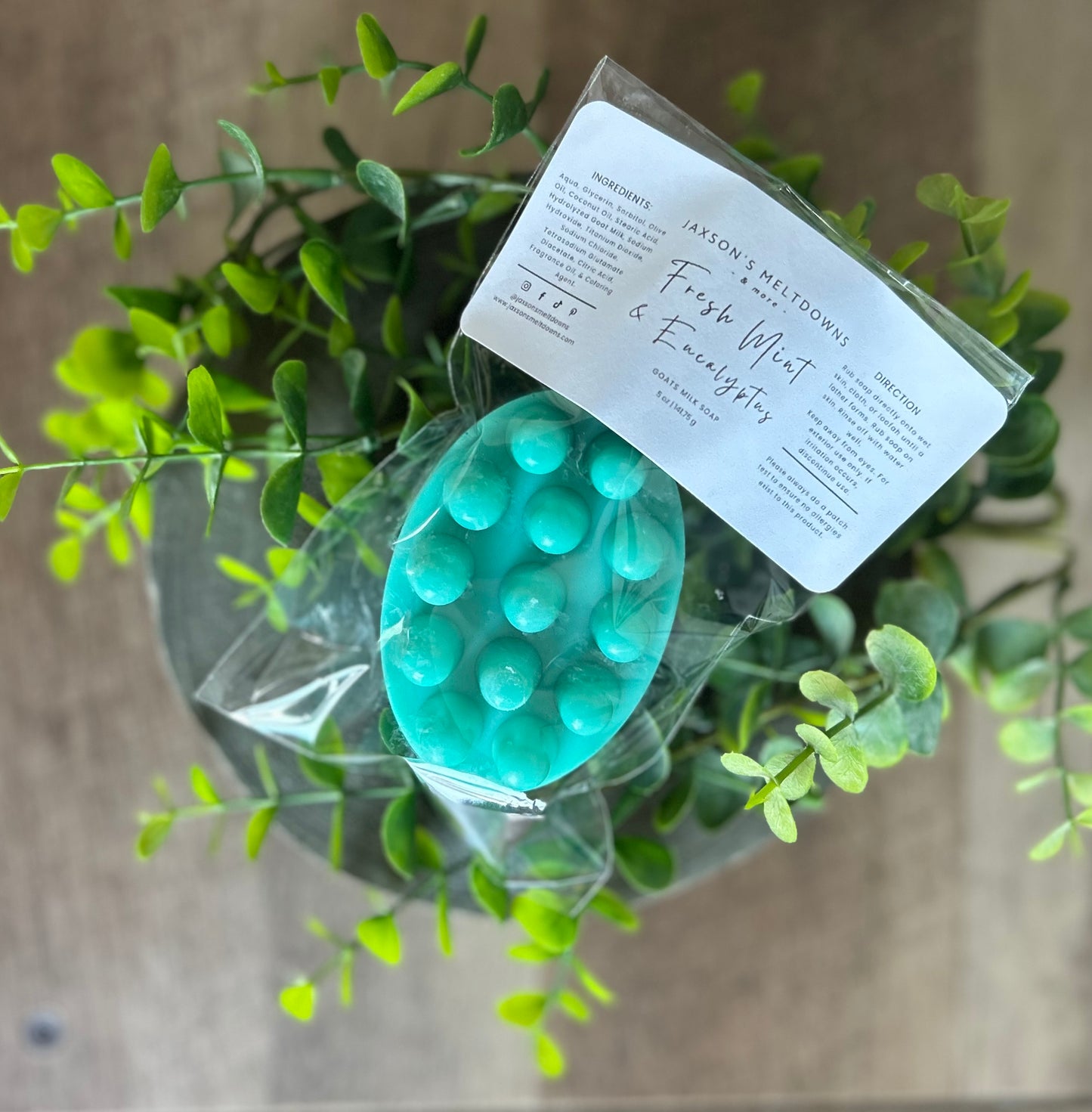 Fresh Mint & Eucalyptus Massage Bar Soap