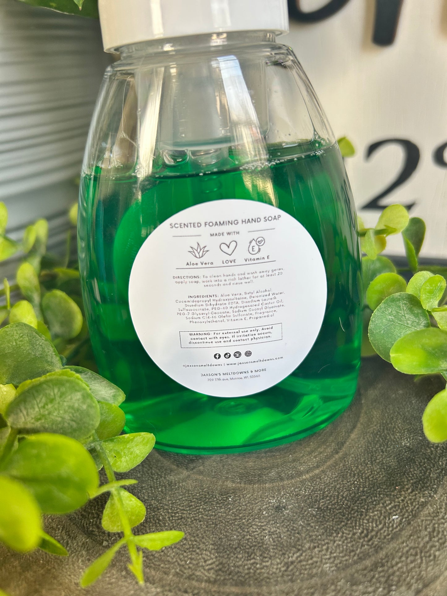 Fresh Kiwi & Bamboo Foaming Hand Soap