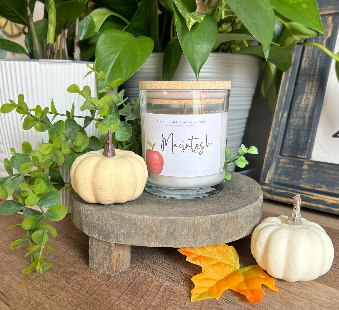 Macintosh Apple Candle