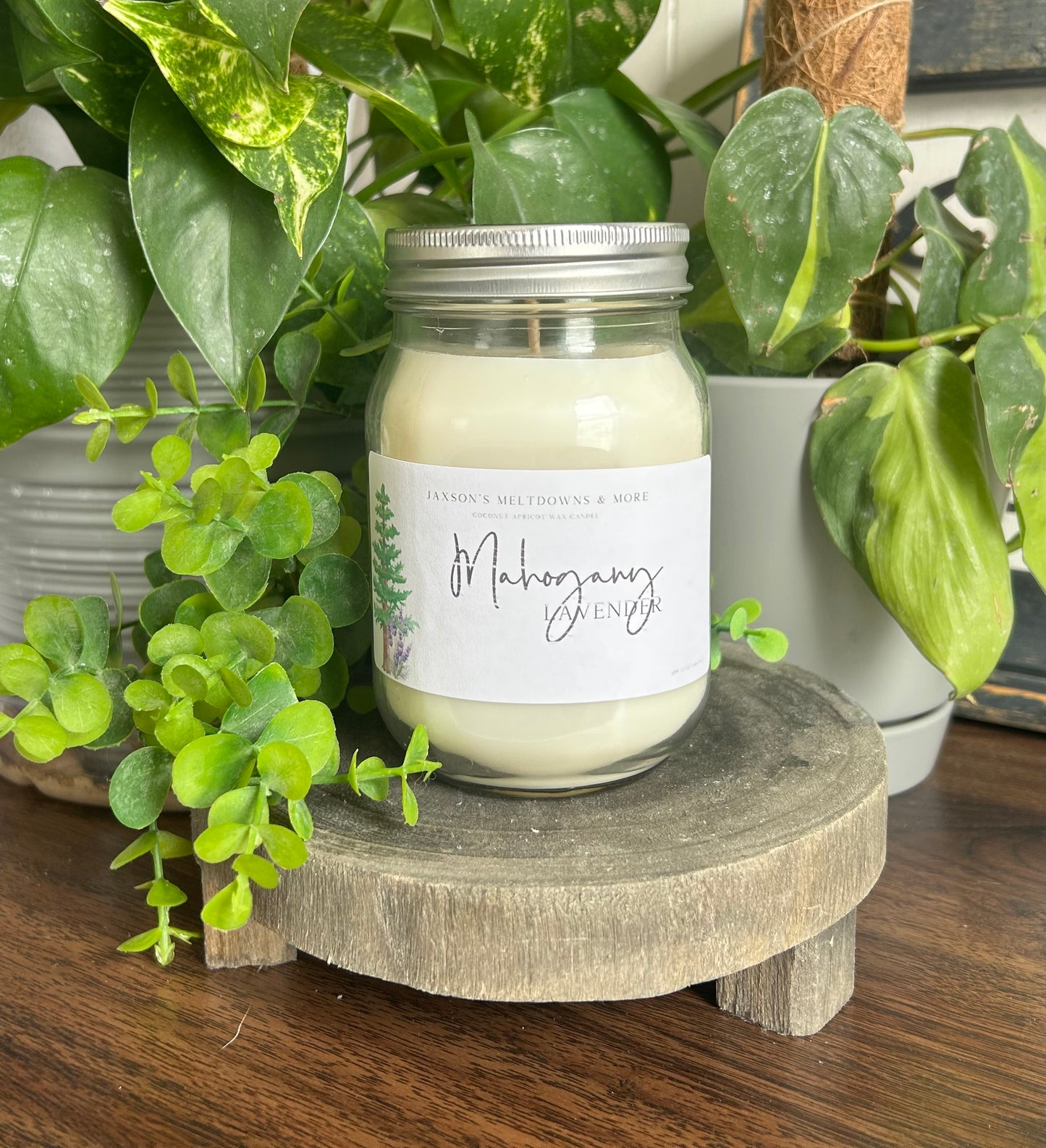 Mahogany Lavender Candle