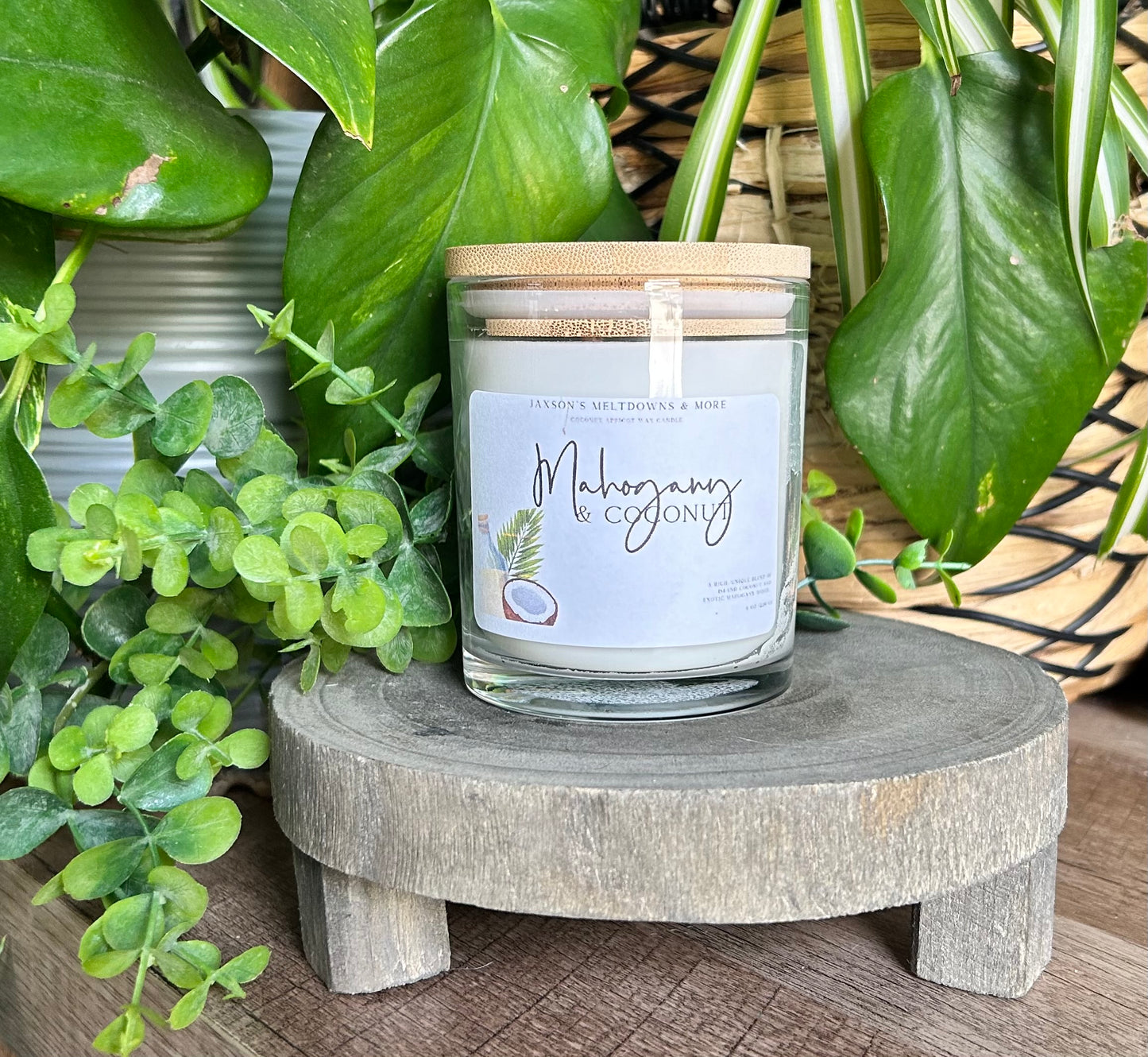 Mahogany Coconut Candle
