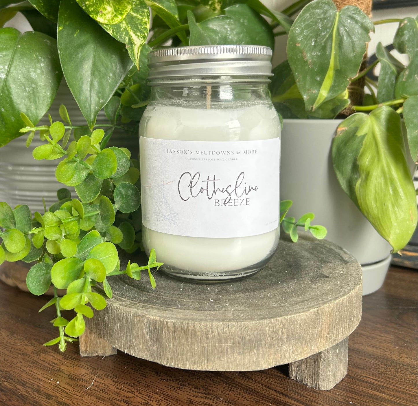 Clothesline Breeze Candle