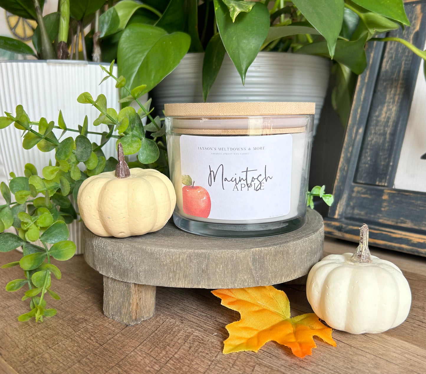 Macintosh Apple Candle