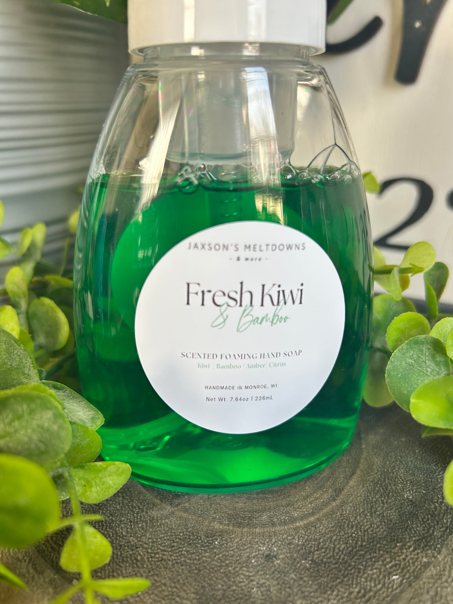 Fresh Kiwi & Bamboo Foaming Hand Soap
