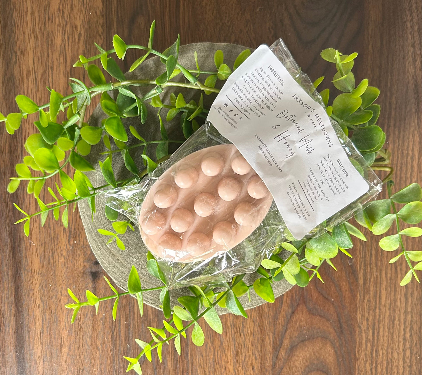 Oatmeal Milk & Honey Massage Bar Soap